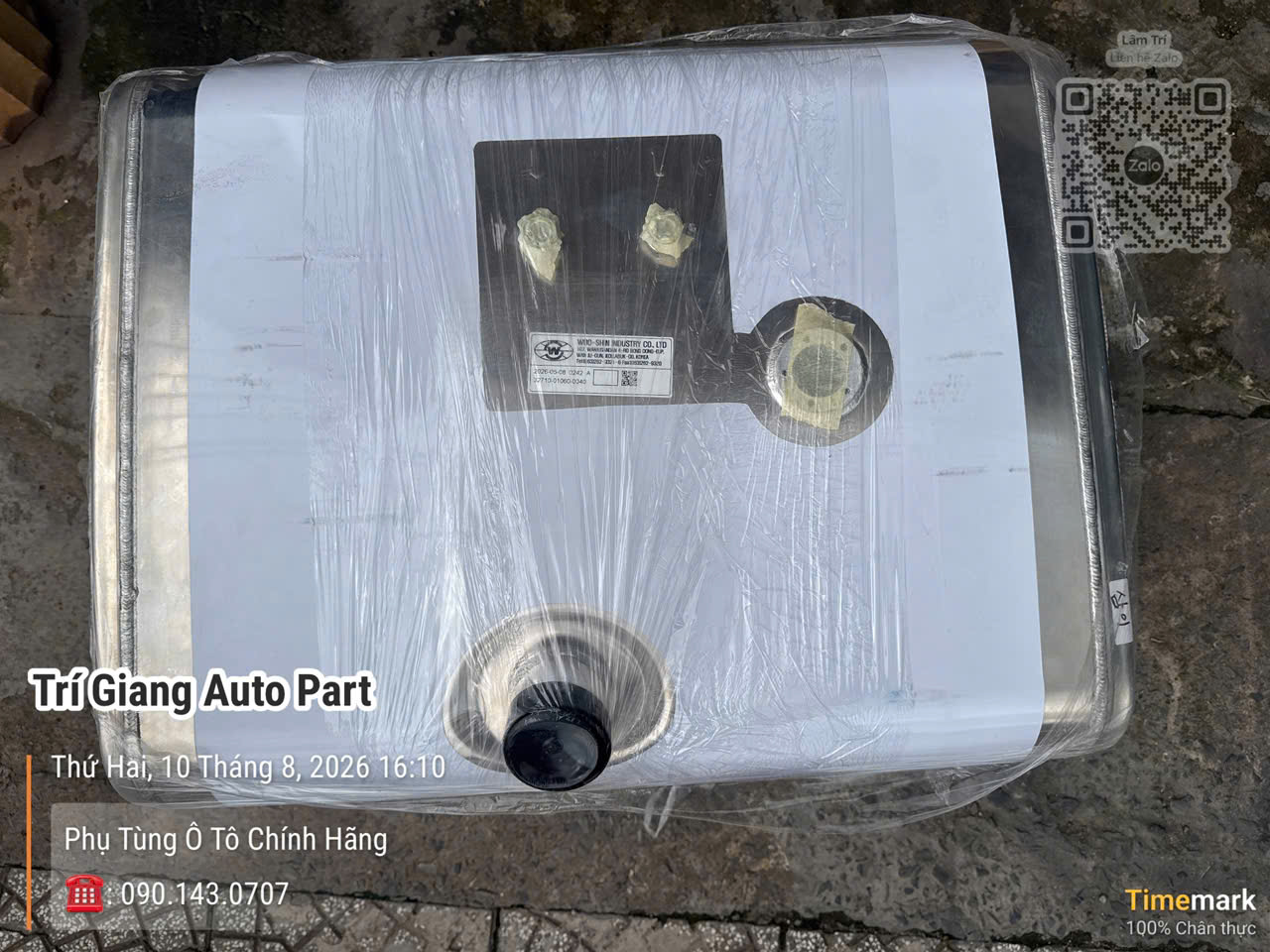 3271001060 Thùng dầu nhôm xe ben Daewoo Novus