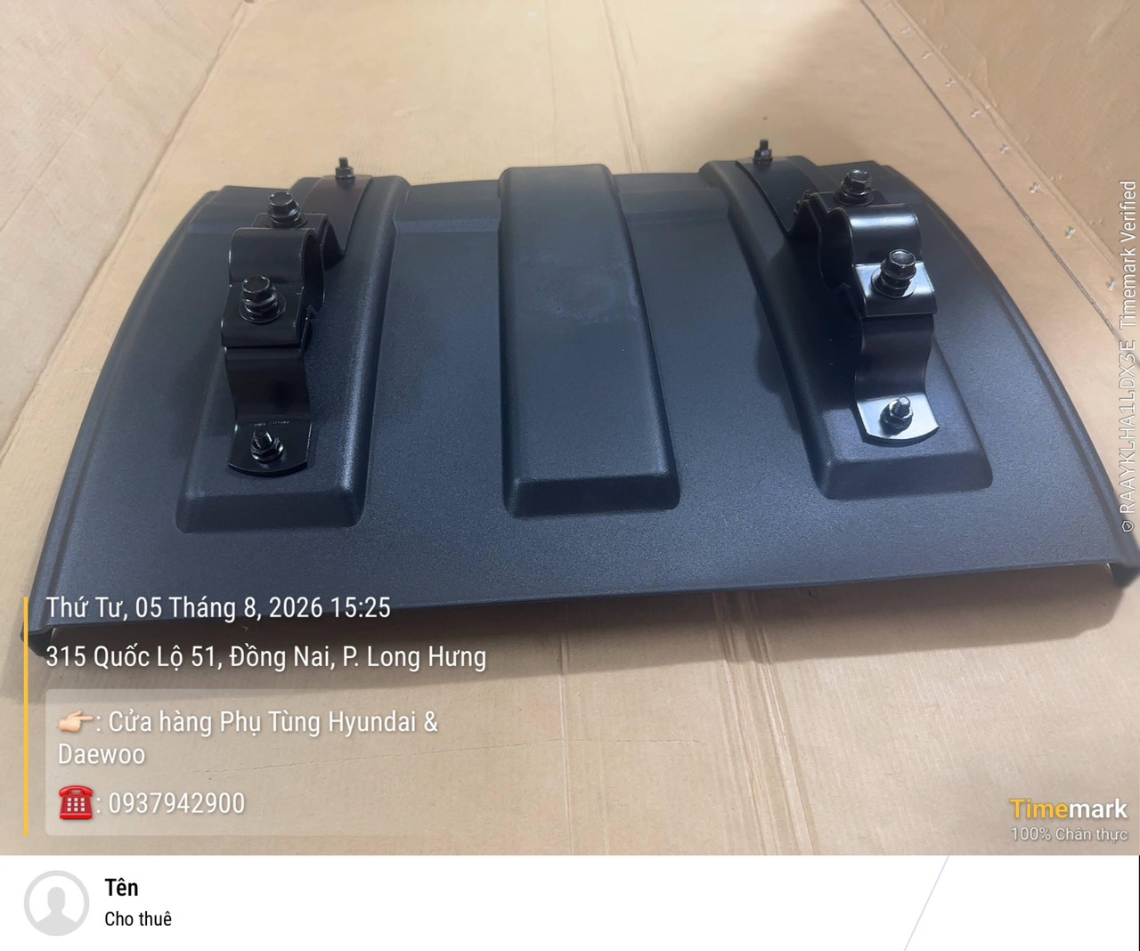 61830UA640 Chắn Bùn Bánh Sau Phía Trước Đầu Kéo Hyundai
