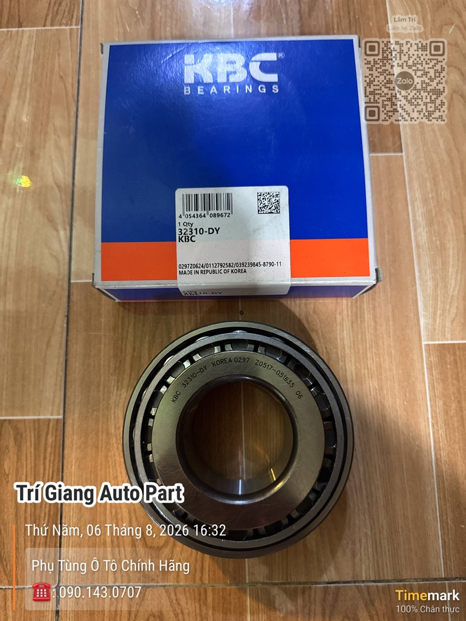 32310 Bạc Đạn Bánh Trước Ngoài Hyundai 15 tấn