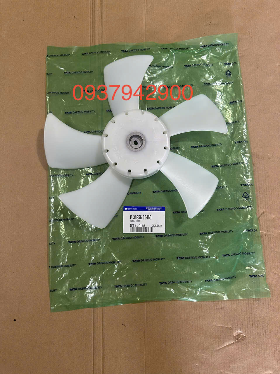  P38945600460 cánh quạt giàn nóng Daewoo novus
