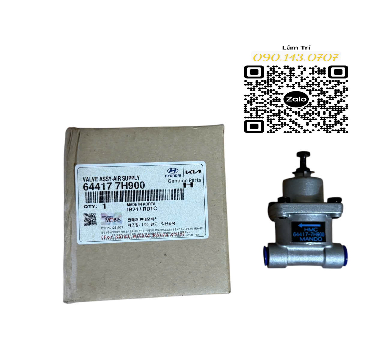 644177H900 Lúp Bê Điều Chỉnh Bóng Hơi Cabin Gold