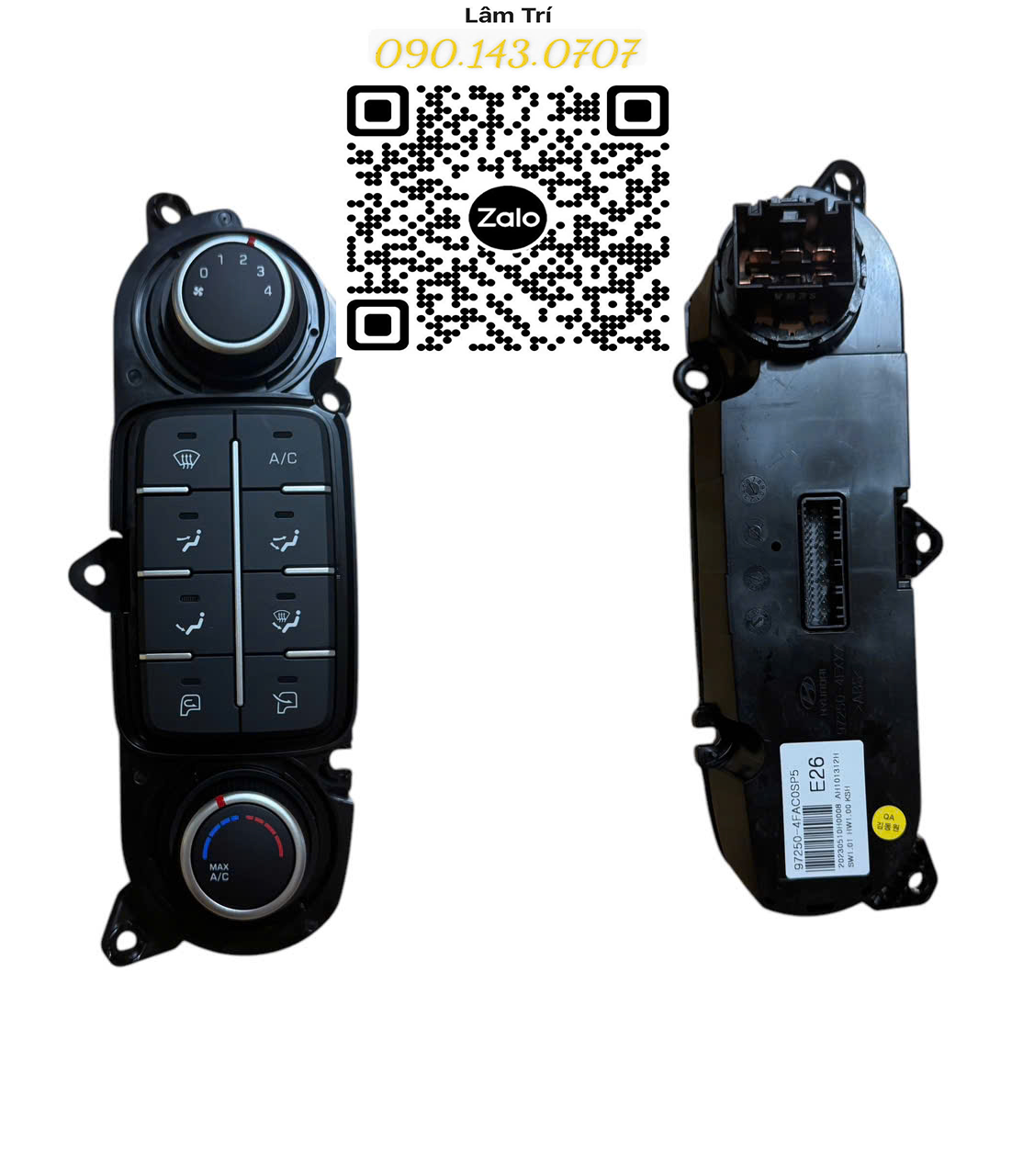 972504FAC0CA Công tắc điều khiển máy lạnh Hyundai Porter 2